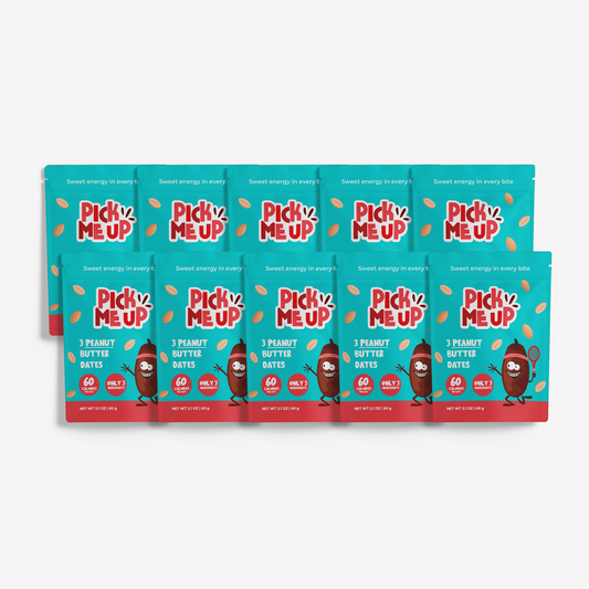 10 pack: Peanut Butter Dates (3 dates/pack)